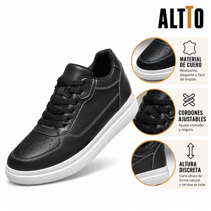 ALTTO STREET® · Zapatilla urbana de cuero