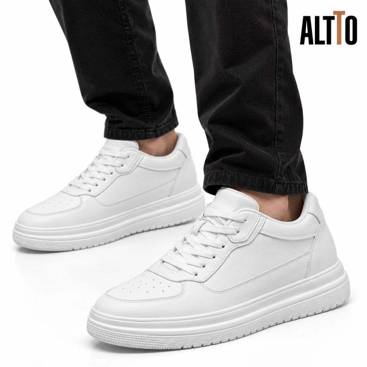 ALTTO STREET® · Zapatilla urbana de cuero