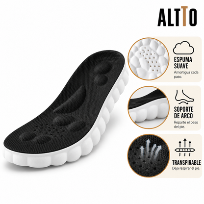 ALTTO CLOUD plantilla de confort negra