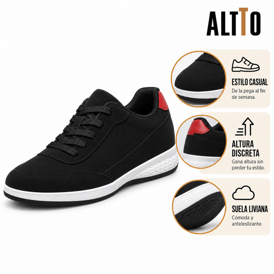 ALTTO CITY zapatilla casual negra